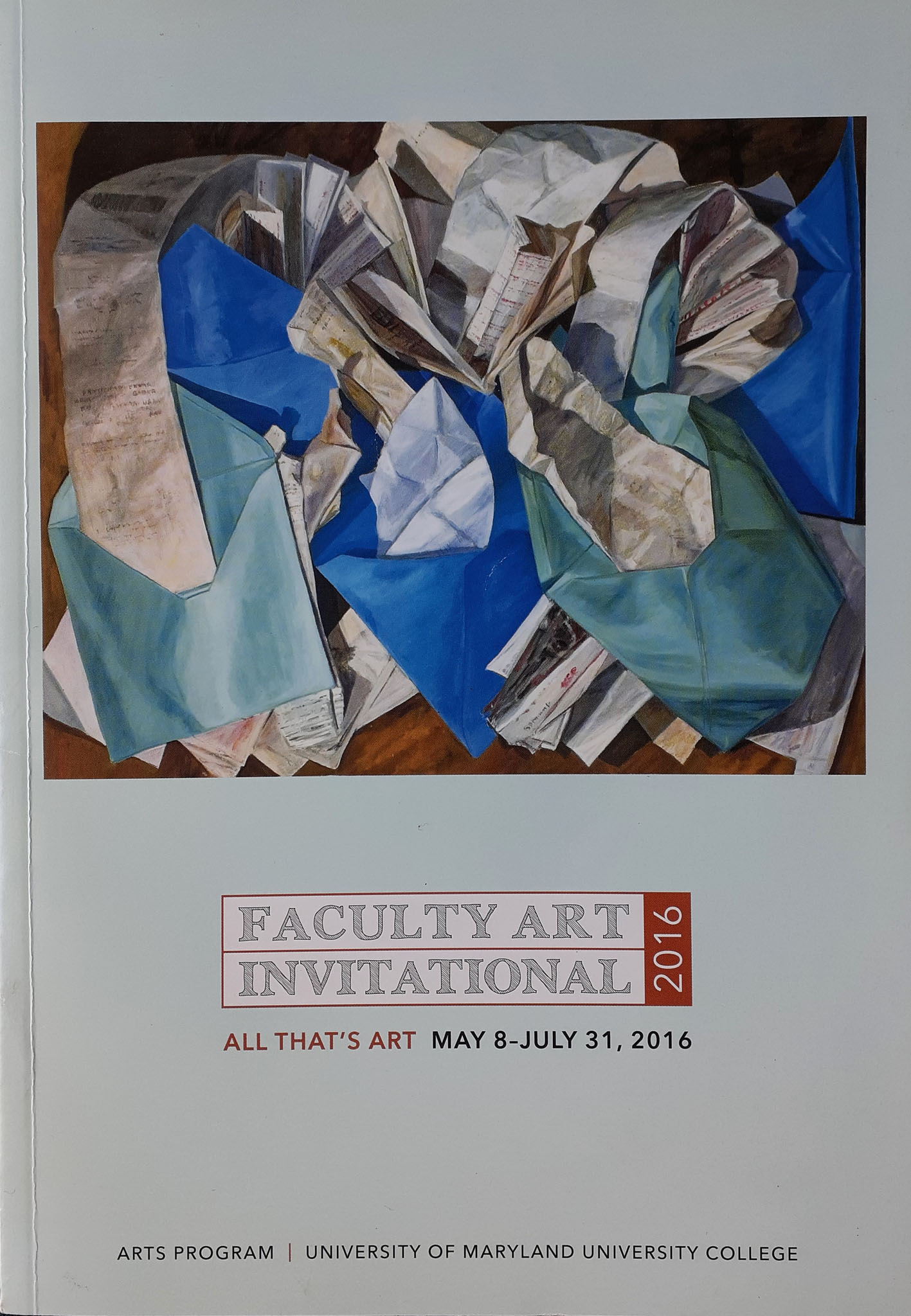 Faculty Show, 8 May-31 July 2016, UMUC Maryland