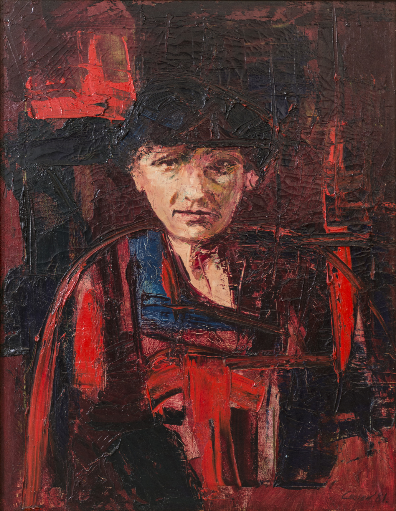 Portrait in Red